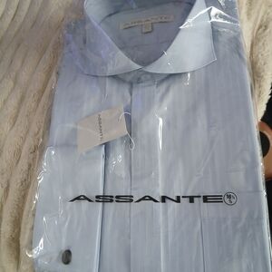 Light Blue Men's Dress Shirt